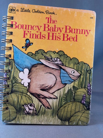 The Bouncy Baby Bunny Finds His Bed